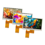 4.3-inch IPS Industrial TFT LCD Module, 480×272 High Brightness Full Viewing Angle, NV3047 Controller IC 40 Pin