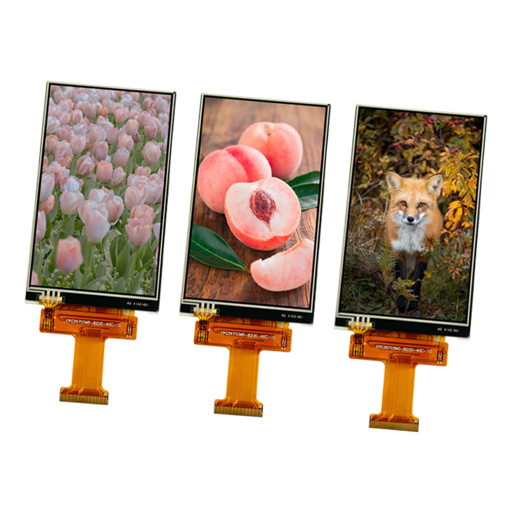 1 3.97-inch IPS Full Color Touch TFT LCD Module, 480×800 FPC-RT, RGB Interface - Image 1