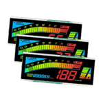 Customized Monochrome 7 Segment LCD Display Visible Under sunlight ultra Wide Temperature for Motorcycle YAMAHA FZ V2 Instrument - Image 4